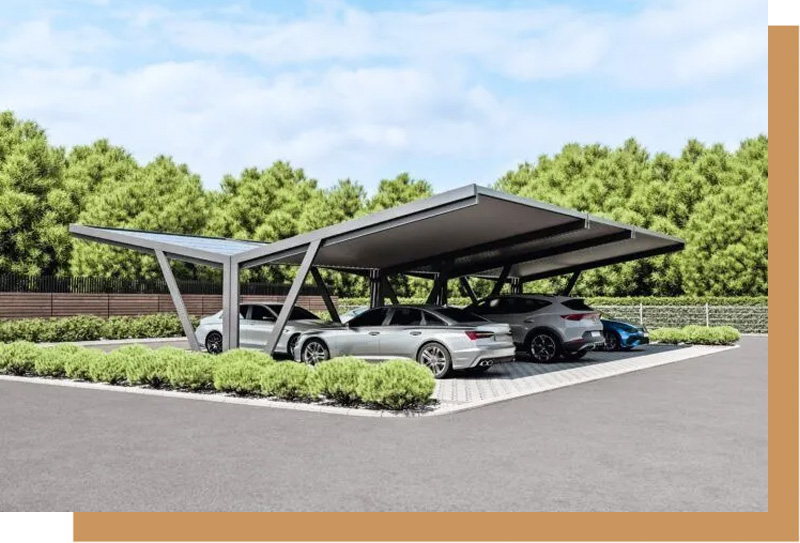 10er Solar Carport