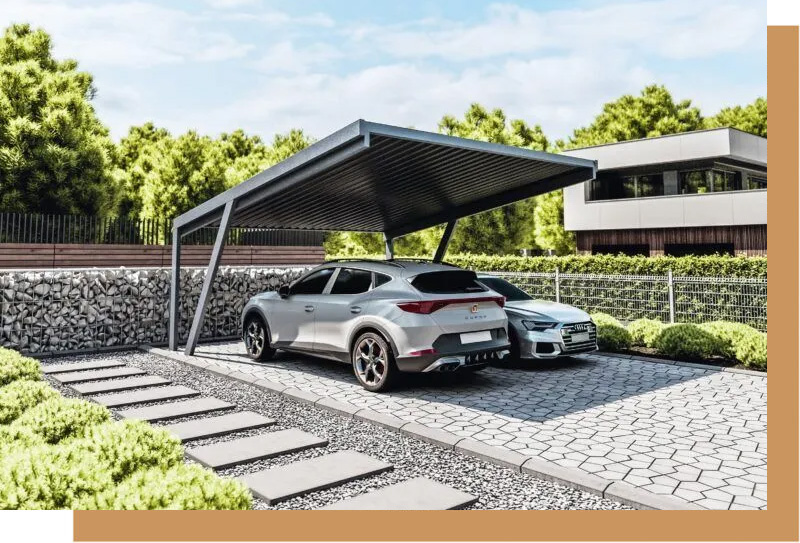 2er Solar Carport