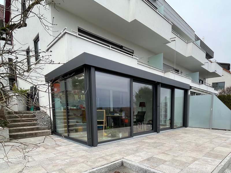 Projekt Heumaden Glasbauzentrum